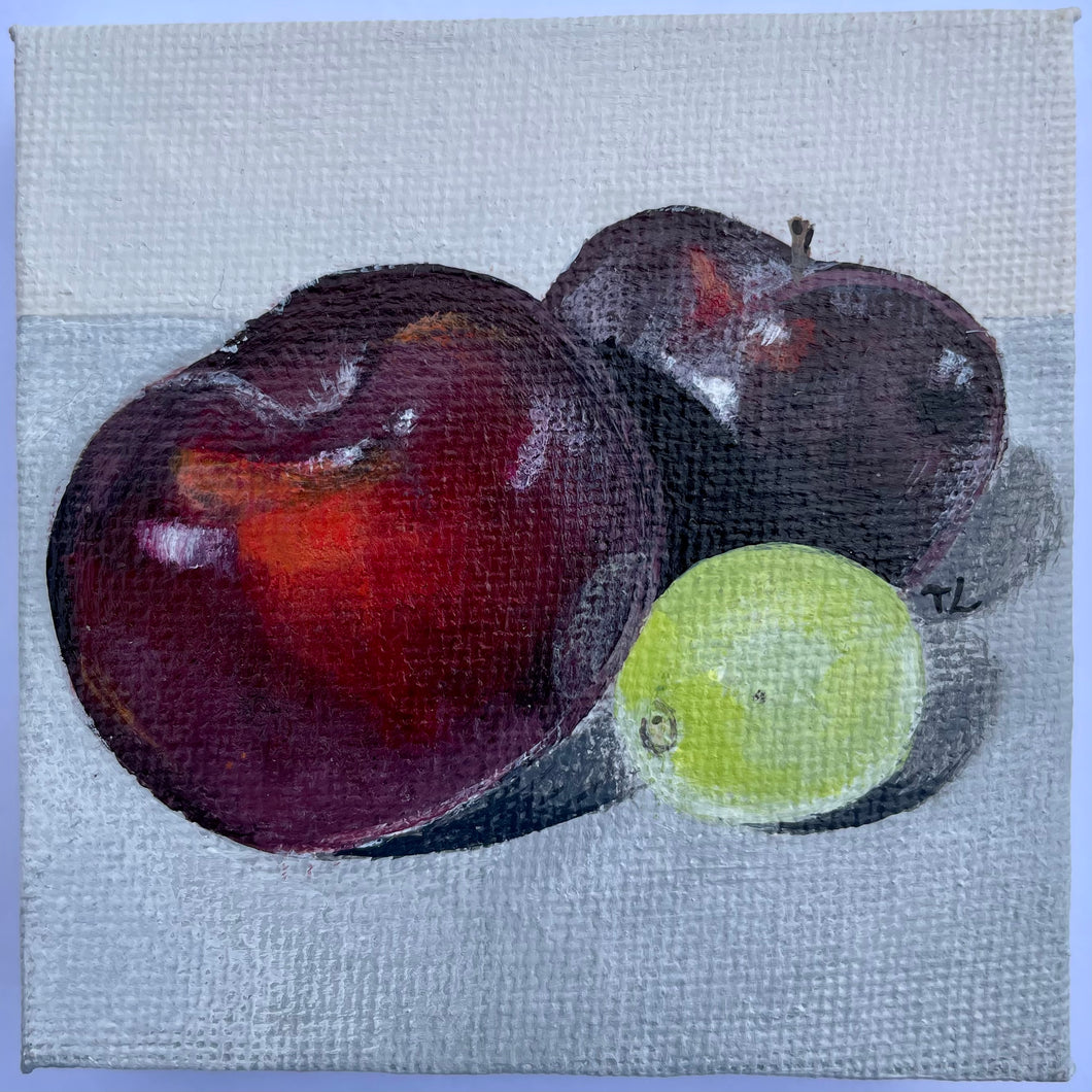 Plums and Grape