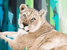 Load image into Gallery viewer, Lioness, Watching You Print
