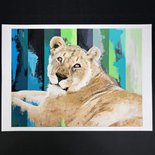 Load image into Gallery viewer, Lioness, Watching You Print
